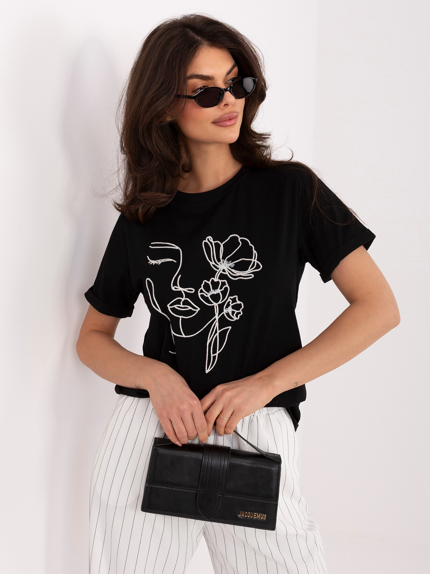 T-shirt czarny