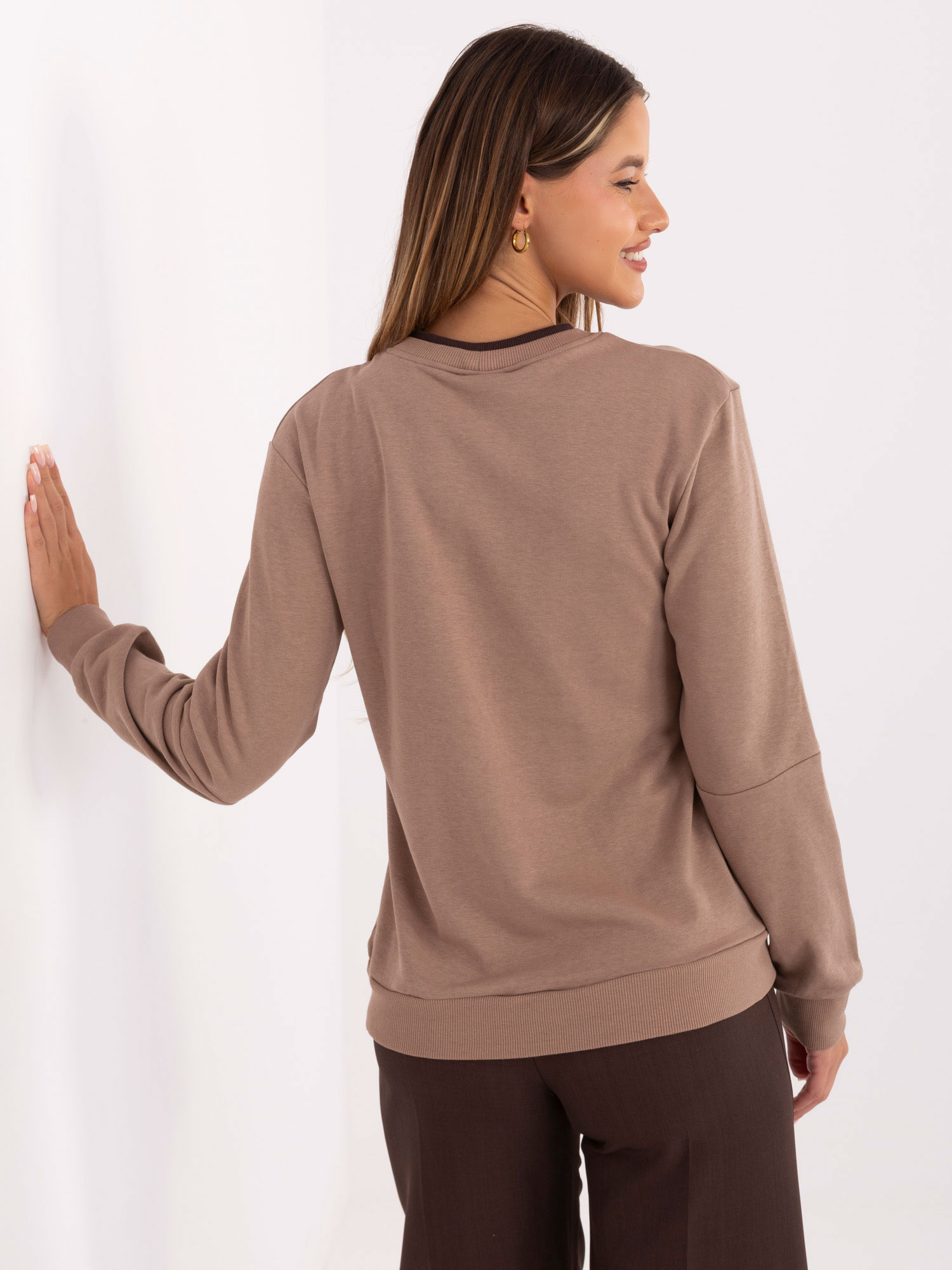 Bluza ciemny bezowy