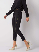 Czarne spodnie Riviera