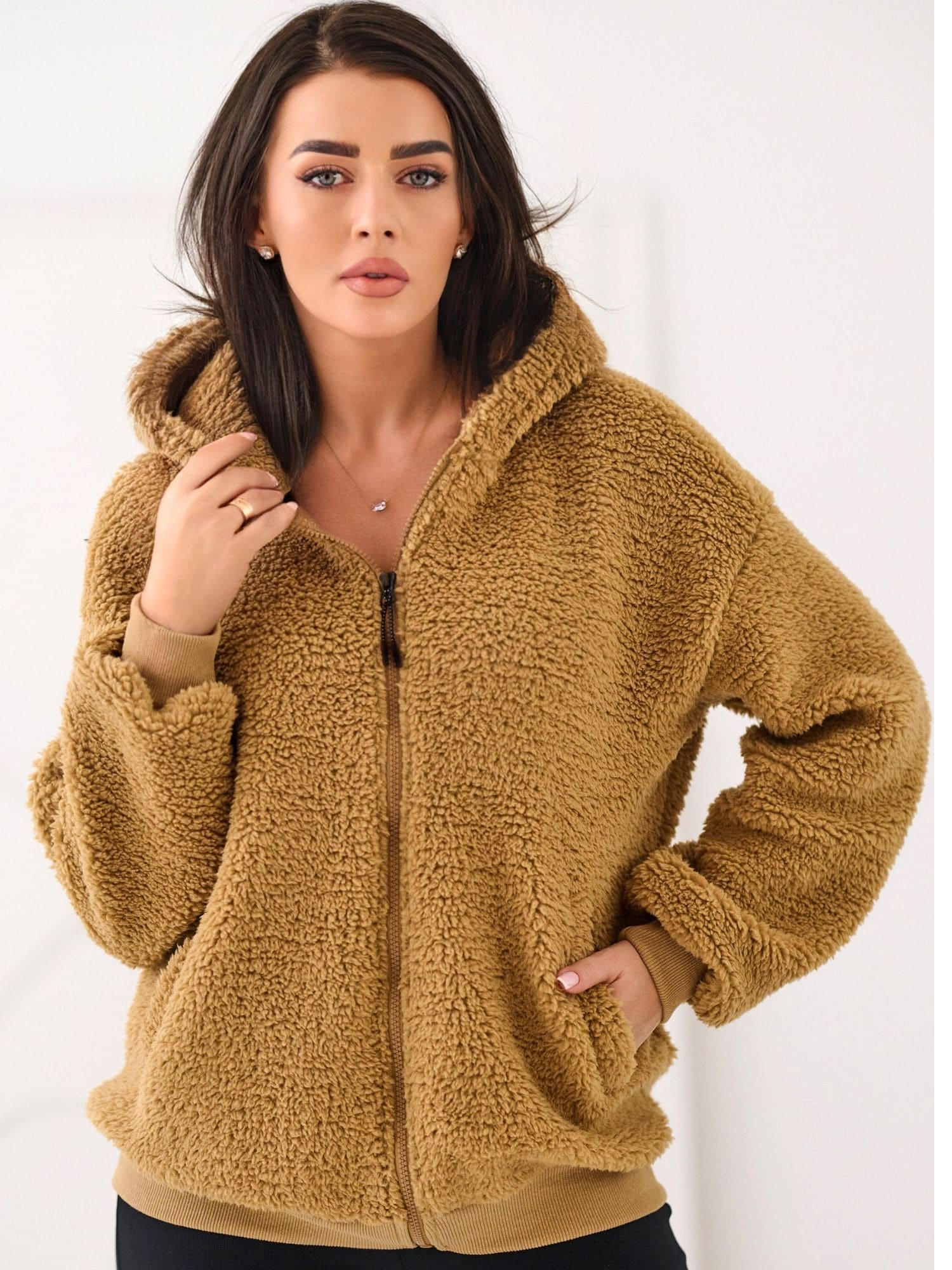 Bluza camelowy