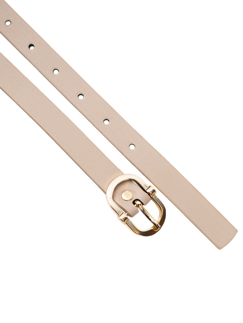 Hurt Beżowy damski pasek OCH BELLA
