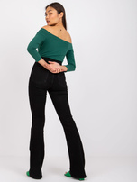 Ciemnozielona bluzka Blink