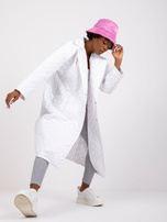 Biała kurtka z pikowaniem Sofia