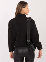 Czarna kurtka przejściowa pikowana Tivoli RUE PARIS