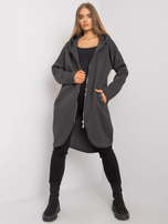 Grafitowa bluza Tina RUE PARIS