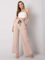 Beżowe spodnie dresowe Abril