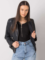 Schwarze Velma Bikerjacke.
