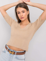 Beżowa bluzka Elianna RUE PARIS