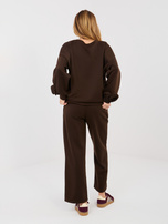 Czekoladowy komplet z miękkiego materiału 