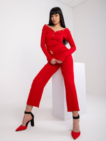 Schwarze Damenjeans Regular Fortaleza.