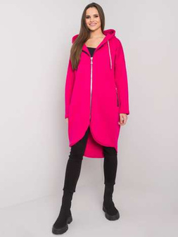 Fuchsia long sweatshirt for women Tabby L/XL