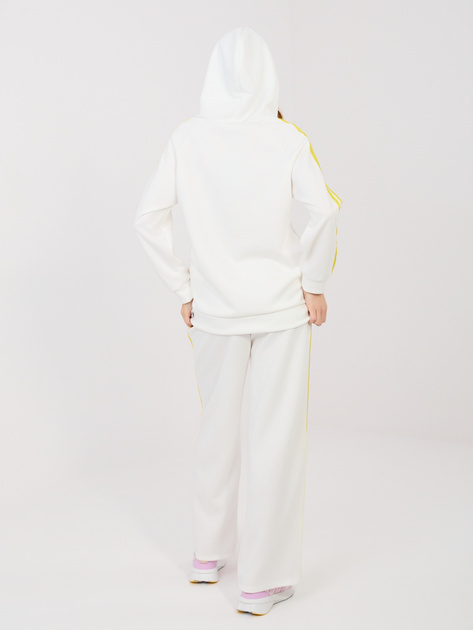 Ecru dwuczęściowy komplet z bluzą oversize RUE PARIS