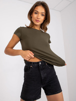 Khaki t-shirt Peachy