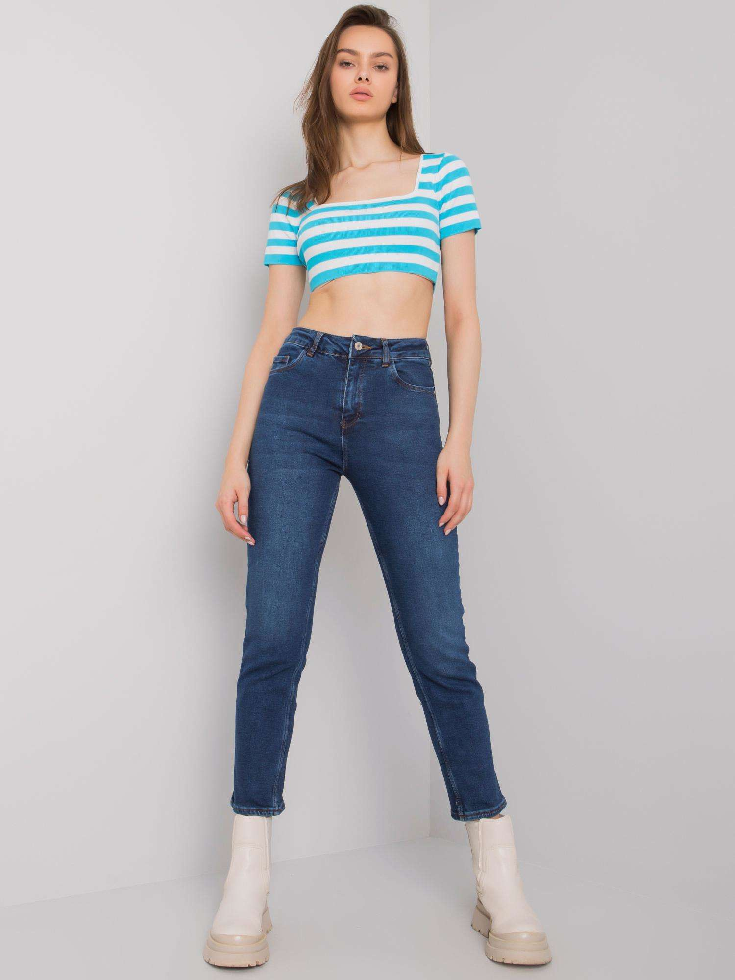 Niebieskie jeansy slim Millbrook