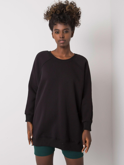 Czarna bluza bawełniana Lana