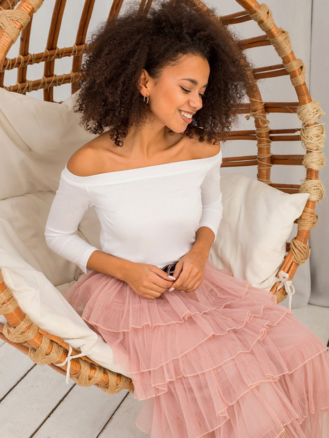 Biała bluzka hiszpanka basic Live