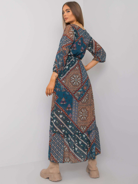 Morska sukienka we wzory Meadville OCH BELLA