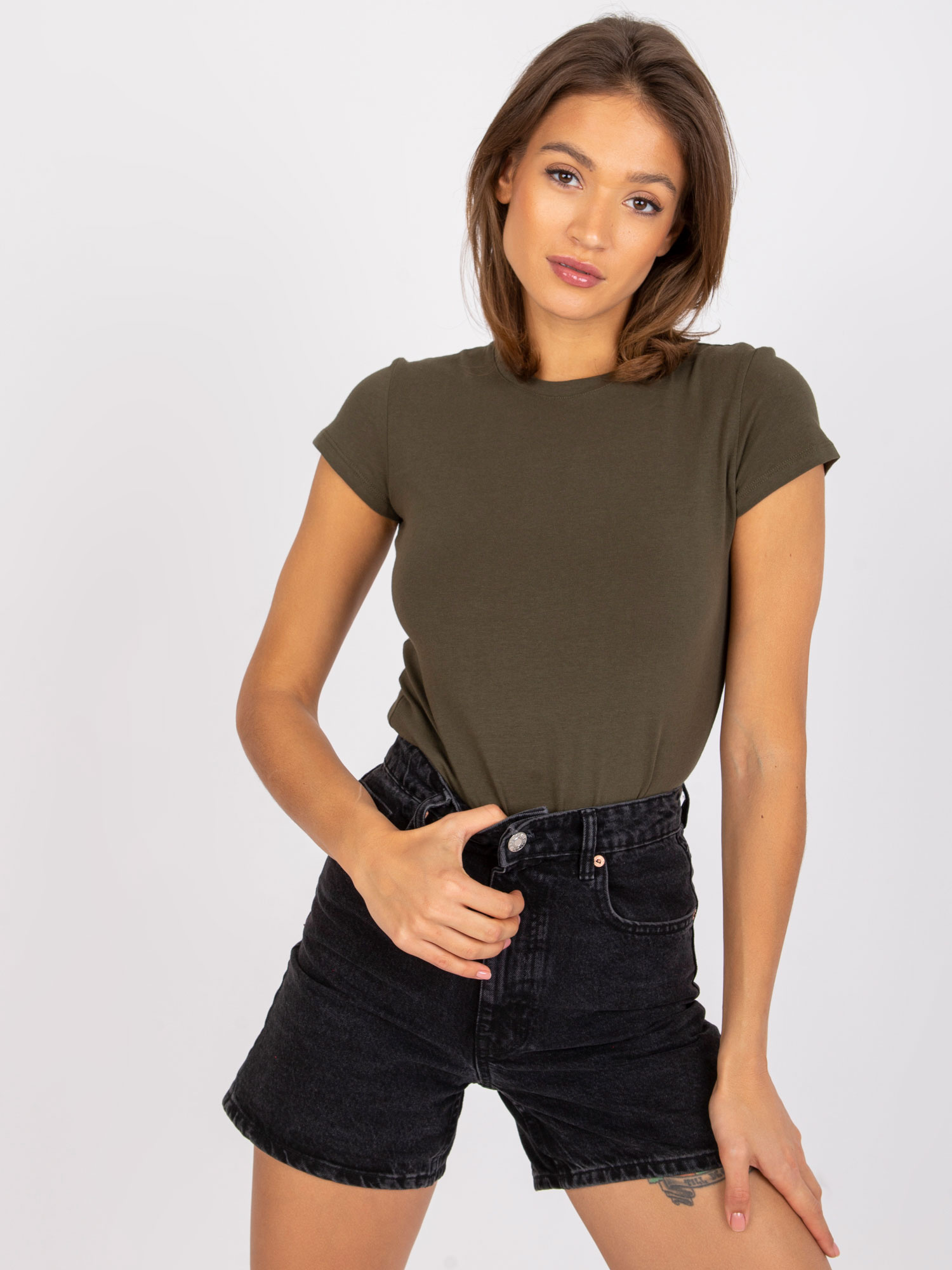 Khaki marškinėliai Peachy