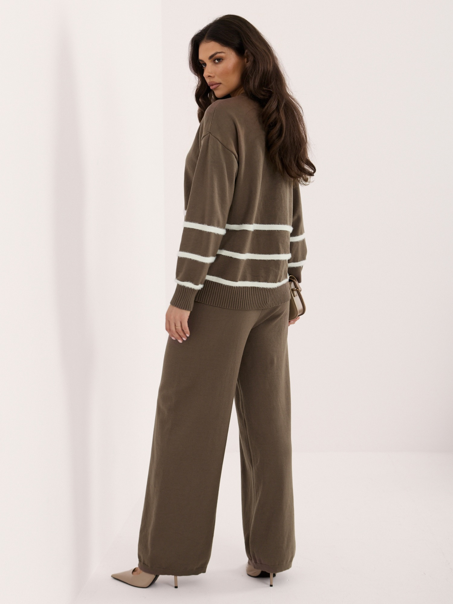 Fango knitted set with an oversized sweater.