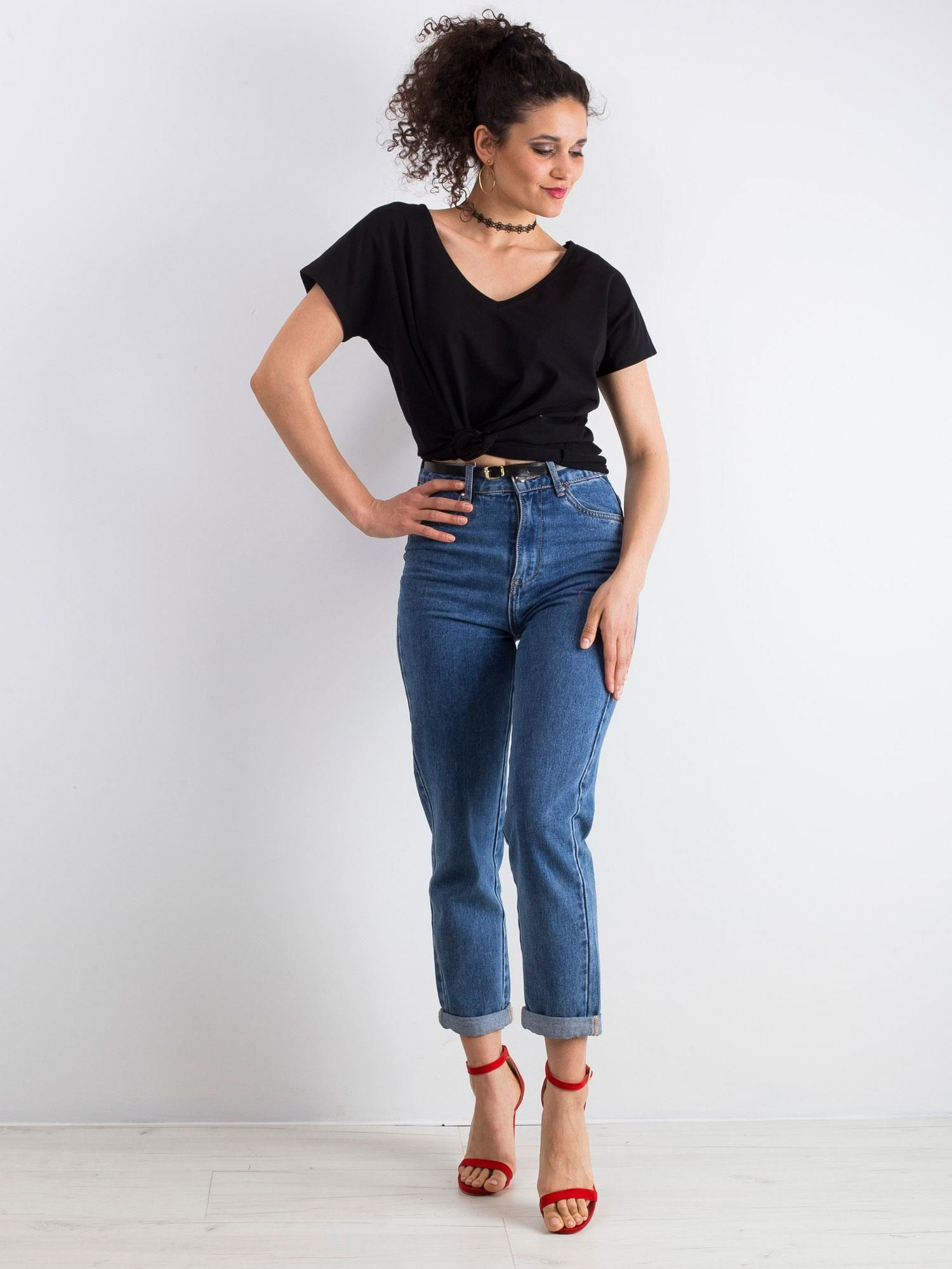 Czarny t-shirt Emory