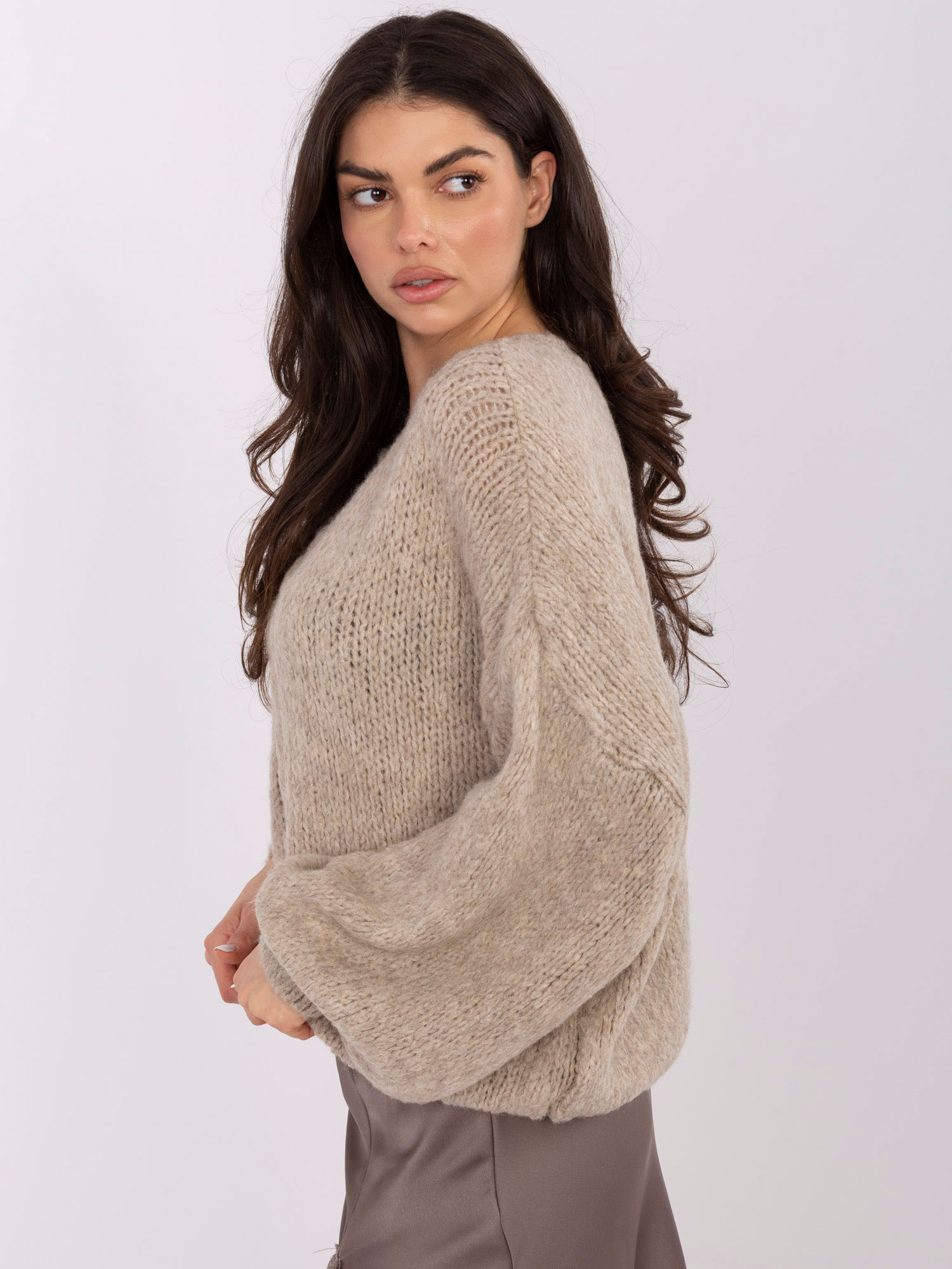 Sweter beżowy
