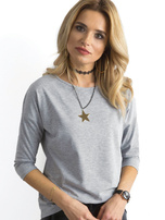 Gray blouse April.