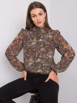 Ciemnozielona bluzka Raya SUBLEVEL