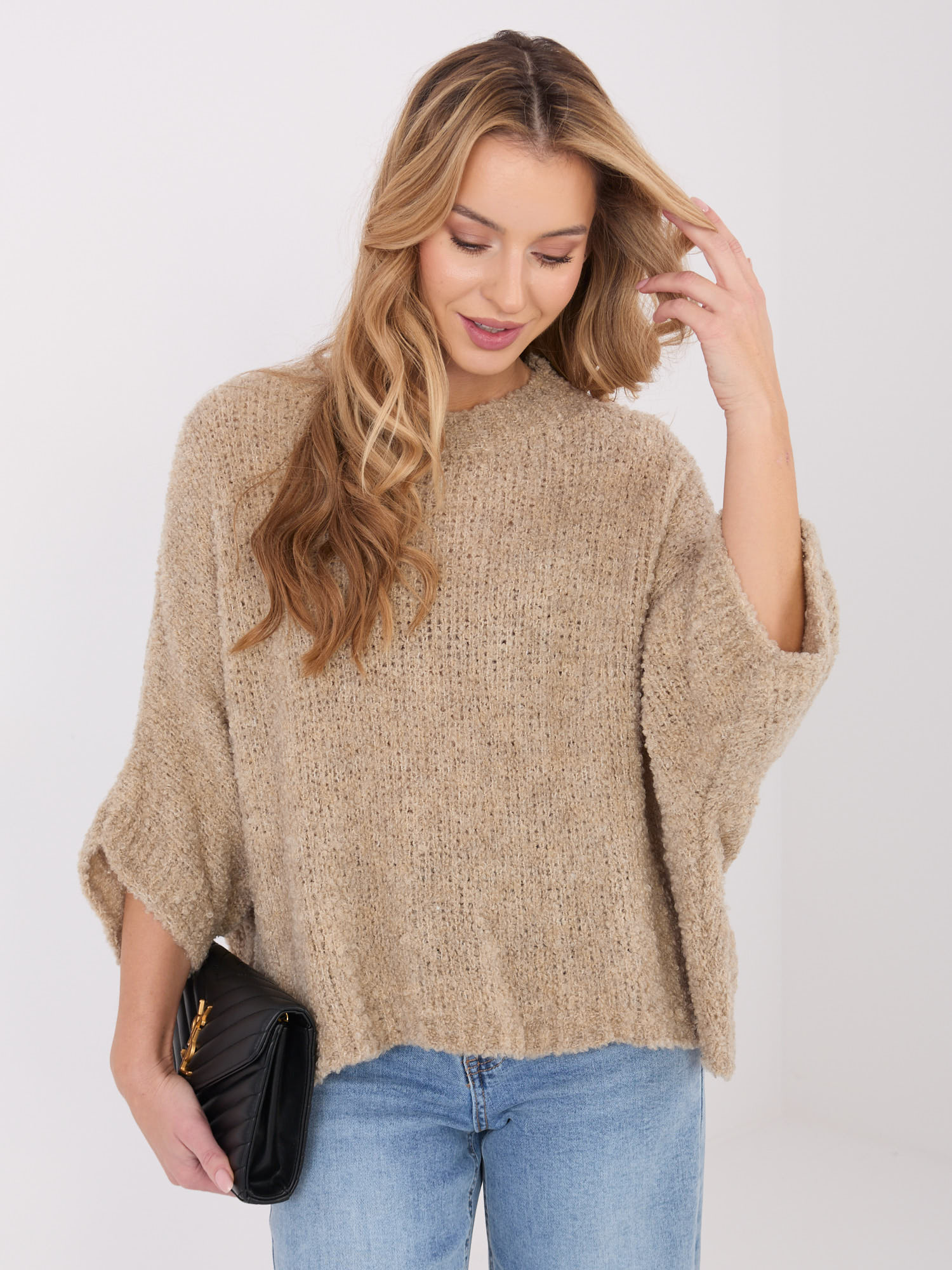 Sweter beżowy