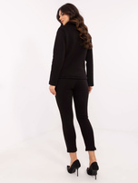 Hurt Czarny dwuczęściowy komplet dresowy z ociepleniem