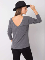 Ciemnoszara melanżowa bluzka Larissa