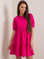 Fuksjowa sukienka Perla RUE PARIS