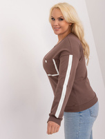 Hurt Ruda moteriška bluzonė plus size su kišene.