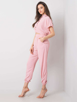 Różowy komplet Maire RUE PARIS