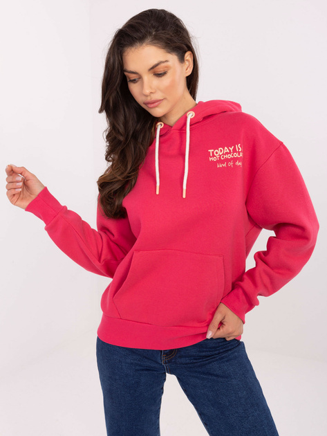 Fuksjowa bluza z nadrukiem Hot Chocolate SUBLEVEL