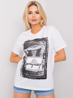 Weißes T-Shirt Alessia.