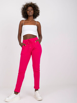 Fuksjowe spodnie basic Approachable