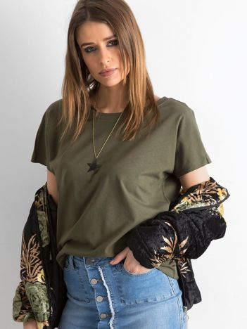 Khaki t-shirt Fire