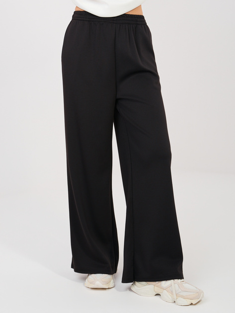 Czarno-biały komplet z bluzą bez kaptura RUE PARIS