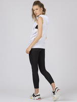 TOMMY LIFE Biała bluza z kapturem