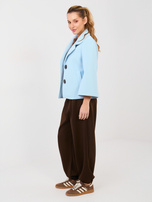 Czekoladowe dresowe spodnie ze ściągaczami