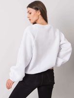 Biała bluza bez kaptura Tashi RUE PARIS