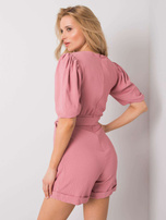 Różowy kombinezon Eunika RUE PARIS