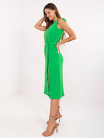 Jasnozielona letnia sukienka na ramiączkach RUE PARIS