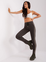 Hurt Khaki damskie spodnie dresowe z kieszeniami