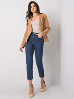 Dunkelblaue Damenjeans Sadie RUE PARIS.