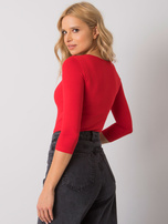 Czerwona bluzka Mona
