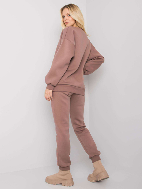 Brązowy komplet dwuczęściowy Rogers