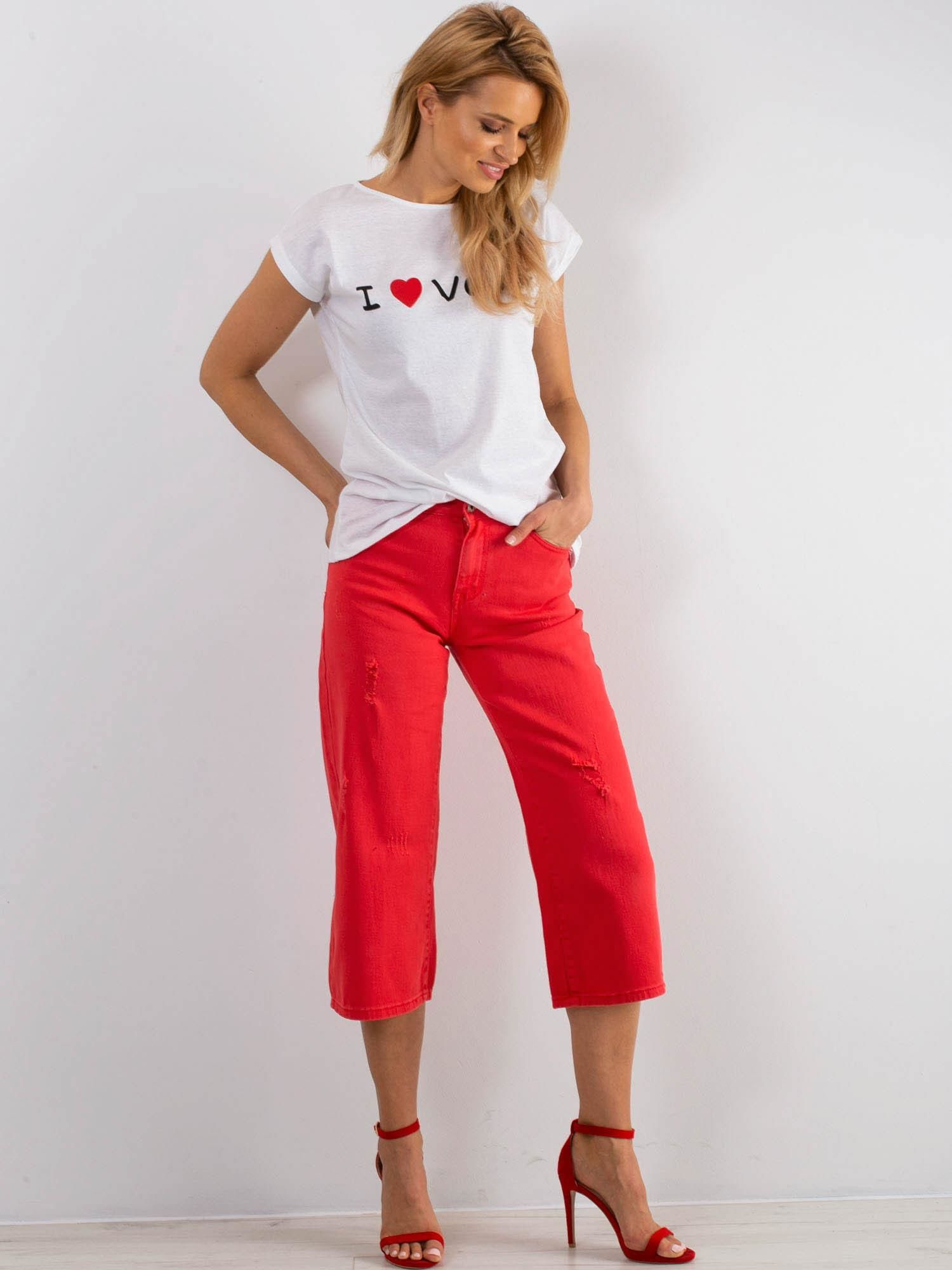 Red jeans Reasons