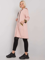 Dirty pink Lisbon women's hoodie