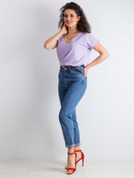 Jasnofioletowy damski t-shirt Emory
